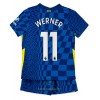 Maglia ufficiale Chelsea Timo Werner 11 Casa 2021-22 per Bambino